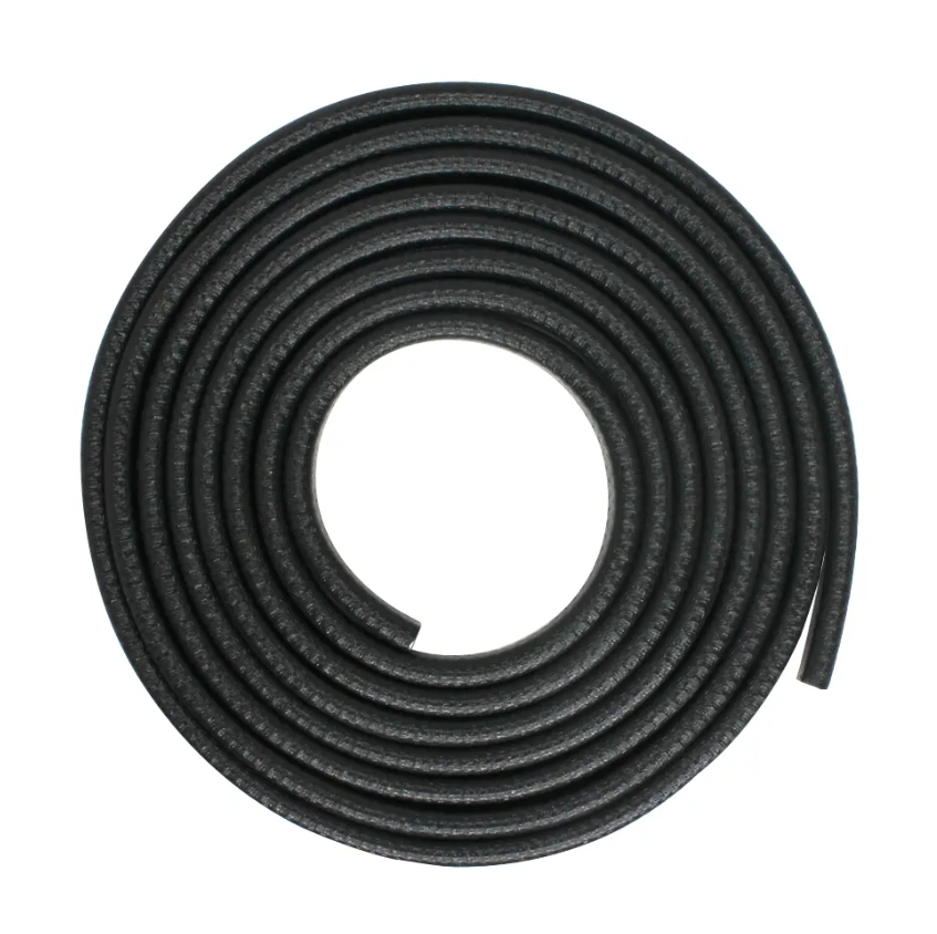 Sharp Trim Protective Rubber Round Profile, Seal Weather Strip
